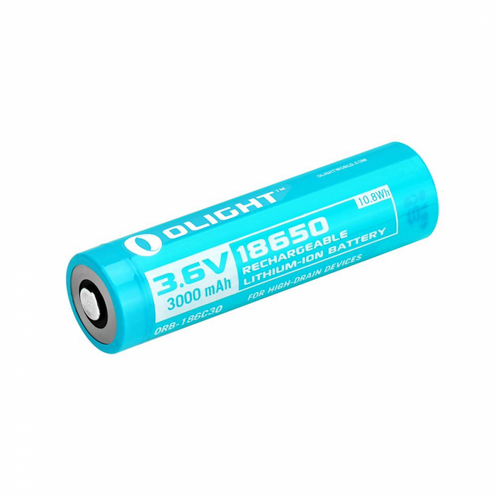 Sérhönnuð 18650 hleðslurafhlaða 3000mAh 3.6V
