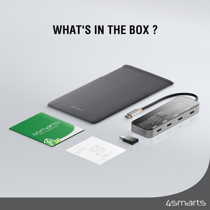 Hub USB-C 4in1 Lucid - Geimgrár