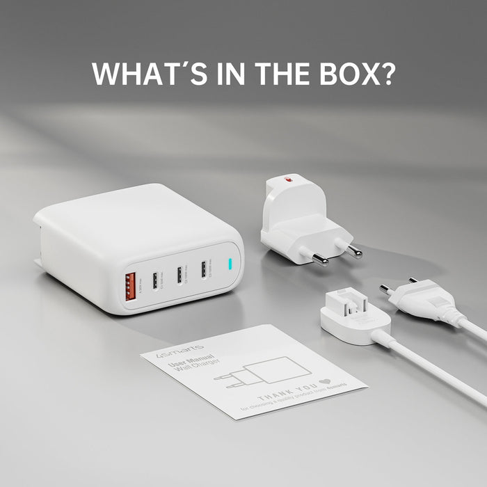 Hleðslutæki USB-3C/1A Flex Pro 100W GaN