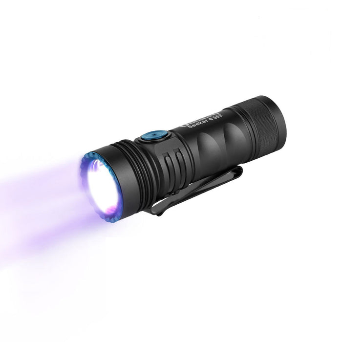 Seeker 4 Mini vasaljós með UV ljósi