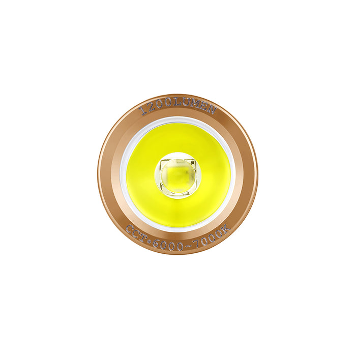 Baton 3 rautt Permium Edition vasaljós með hleðsluhulstri