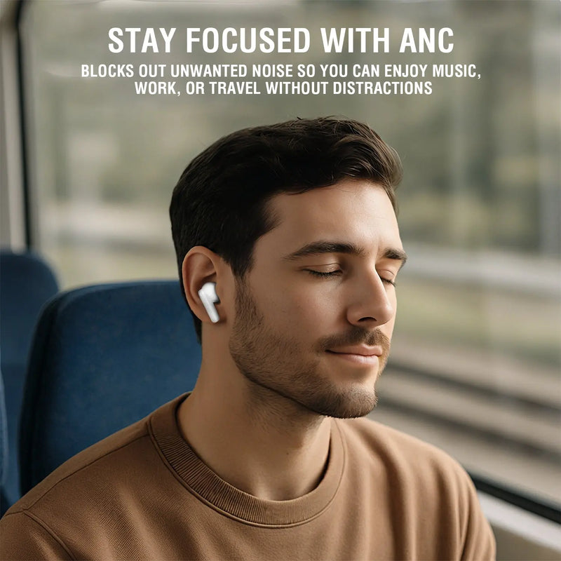 SkyBuds Pro ANC þráðlaus heyrnartól - Hvít 4smarts