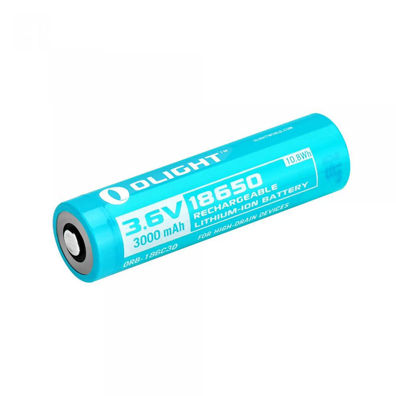 Sérhönnuð 18650 hleðslurafhlaða 3000mAh 3.6V Olight