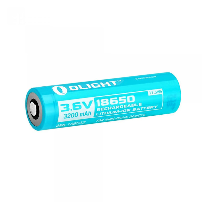 Sérhönnuð 18650 hleðslurafhlaða 3200mAh 3.6V Olight