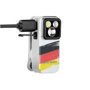 Oclip Pro lítið og öflugt 500 lm klemmuljós með Þýska fánanum Olight