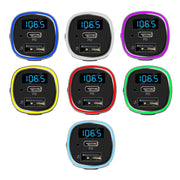 Bílhleðslutæki USB-C/A Bluetooth FM Transmitter 4smarts