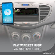 Bílhleðslutæki USB-C/A Bluetooth FM Transmitter 4smarts