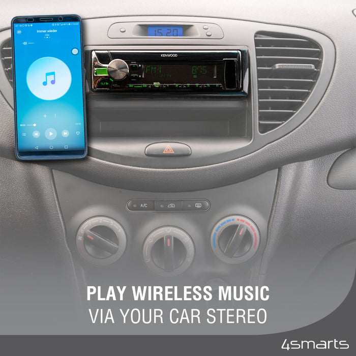 Bílhleðslutæki USB-C/A Bluetooth FM Transmitter