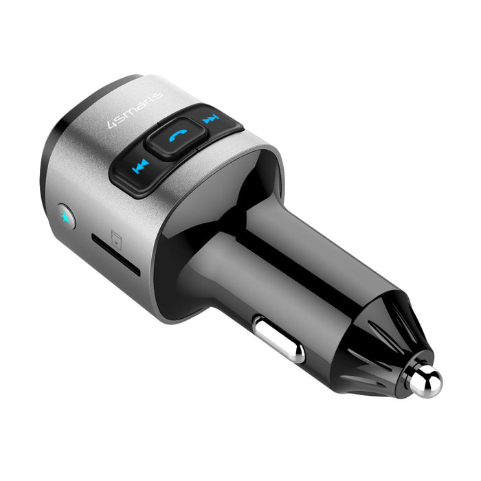 Bílhleðslutæki USB-C/A Bluetooth FM Transmitter