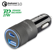 Bílhleðslutæki USB-C/A Rapid+ 27W 4smarts