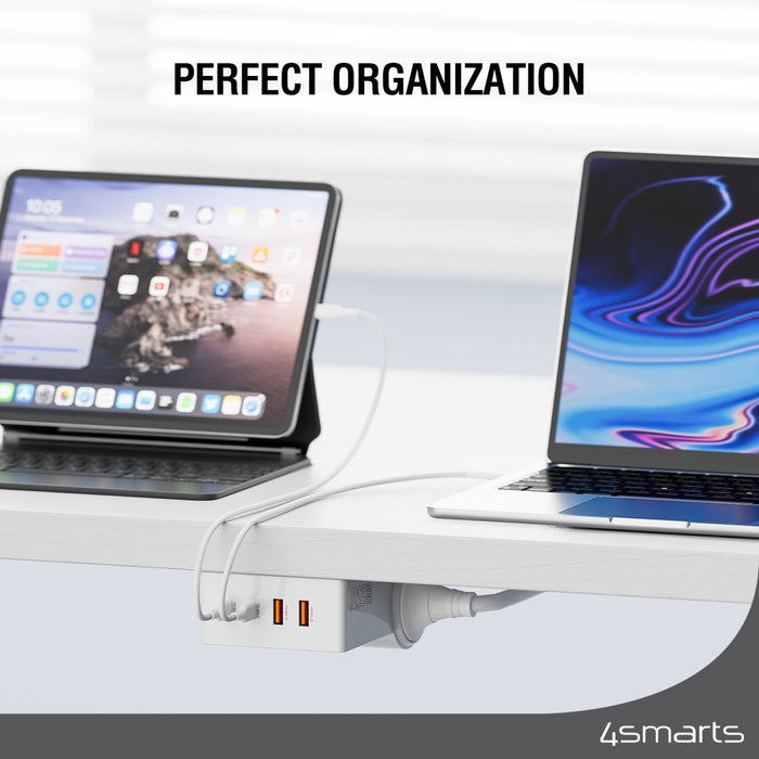 USB-C/A Power Strip Desk GaN 65W fjöltengi