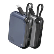 Hleðslubanki Pocket með innbyggðri USB-C snúru 10.000 mAh 30W 4smarts
