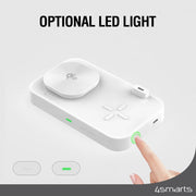 Hleðslustöð Qi2 Trident 4smarts