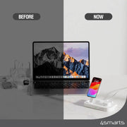 Hleðslustöð Qi2 Trident 4smarts