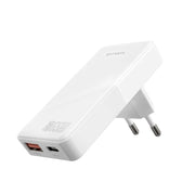 Hleðslutæki USB-C/A FlatPlug Duos 65W GaN 4smarts