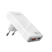 Hleðslutæki USB-C/A FlatPlug Duos 65W GaN 4smarts