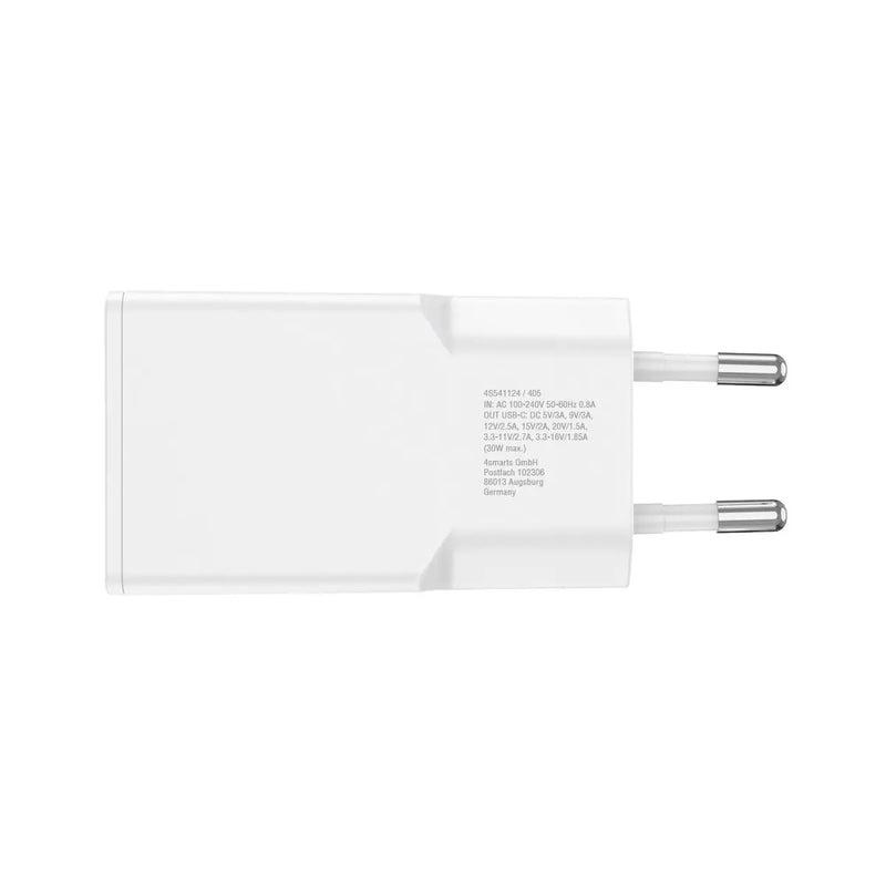Hleðslutæki USB-C PDPlug Slim 30W GaN 4smarts