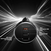 Bílhleðslutæki USB-2C/1A VoltRoad Ultimate 160W 4smarts