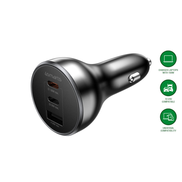 Bílhleðslutæki USB-2C/1A VoltRoad Ultimate 160W