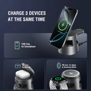 Hleðslustöð Qi2 Aura Sound 4smarts