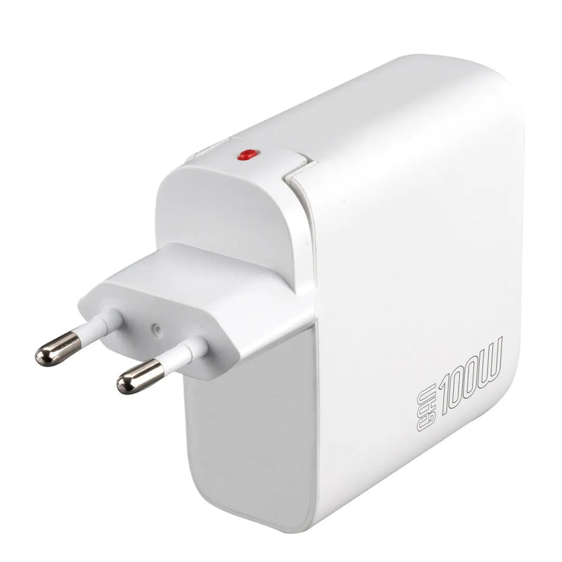 Hleðslutæki USB-3C/1A Flex Pro 100W GaN 4smarts