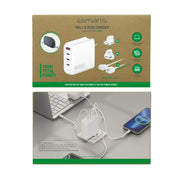 Ferðahleðslutæki USB-3C/1A Flex Pro 100W GaN 4smarts