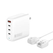 Ferðahleðslutæki USB-3C/1A Flex Pro 100W GaN 4smarts