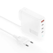 Ferðahleðslutæki USB-3C/1A Flex Pro 100W GaN 4smarts
