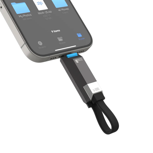 Snúra og SD-kortalesari 2-í-1 USB-C 240W Stylepie