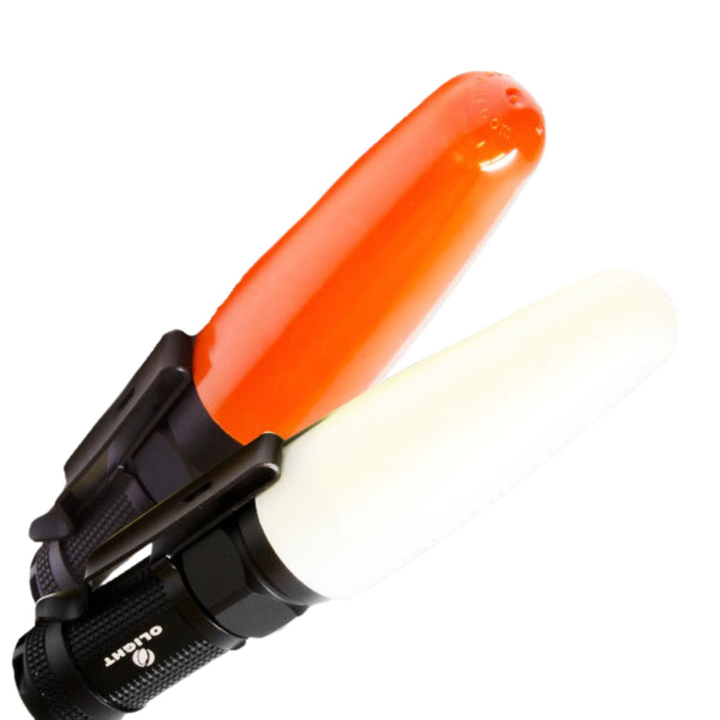 Ljóskeila TW10 miðstærð hvít/appelsínugul