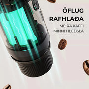 CeraPlus 03 ferðakaffivél fyrir hylki og malað kaffi CeraPlus