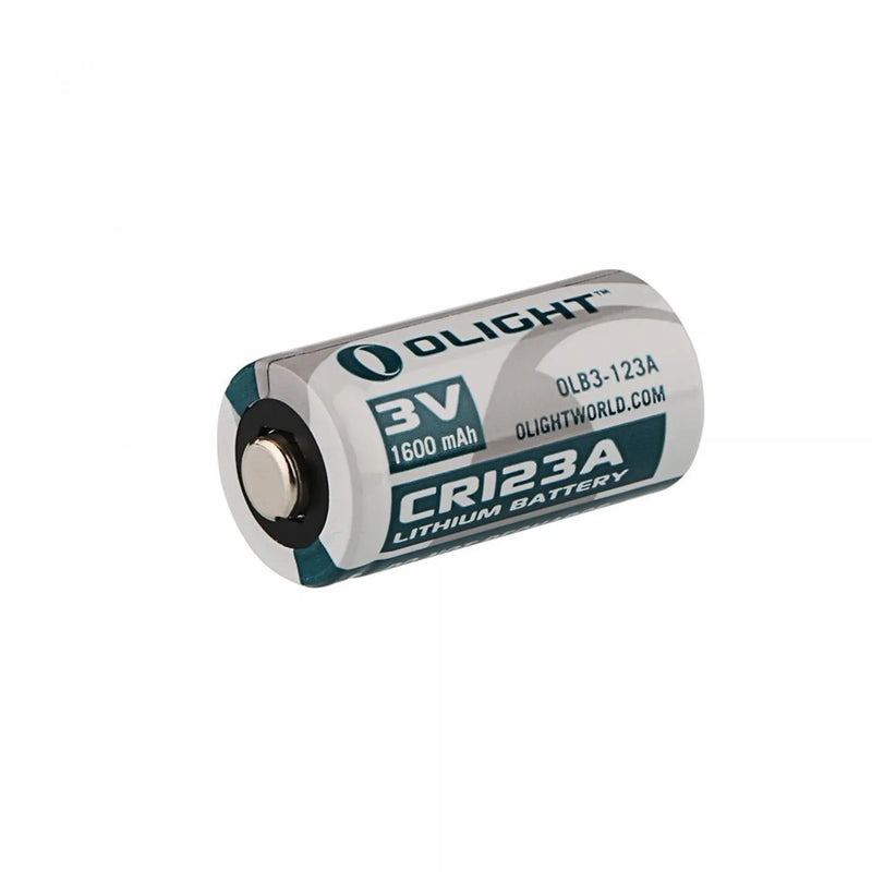 CR123A litíum rafhlaða 1600mAh 3V Olight
