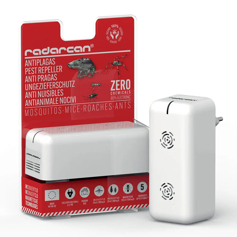 Meindýrafæla sambyggð fyrir rafmagn Radarcan