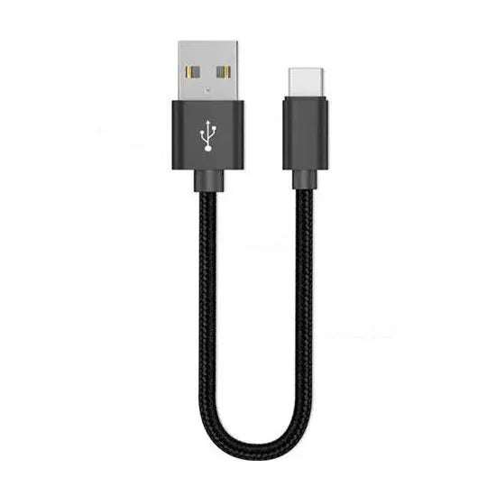 Snúra USB-A í C 20cm 4smarts