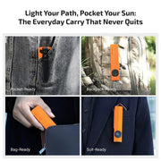 ArkPro Appelsínugult – Flatt EDC-vasaljós með mörgum ljósgjöfum Olight