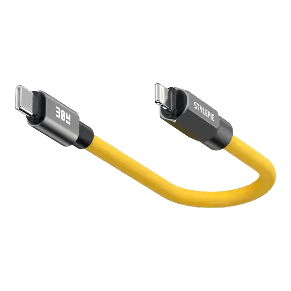Snúra Gemini USB-C í Lightning 30W Stylepie