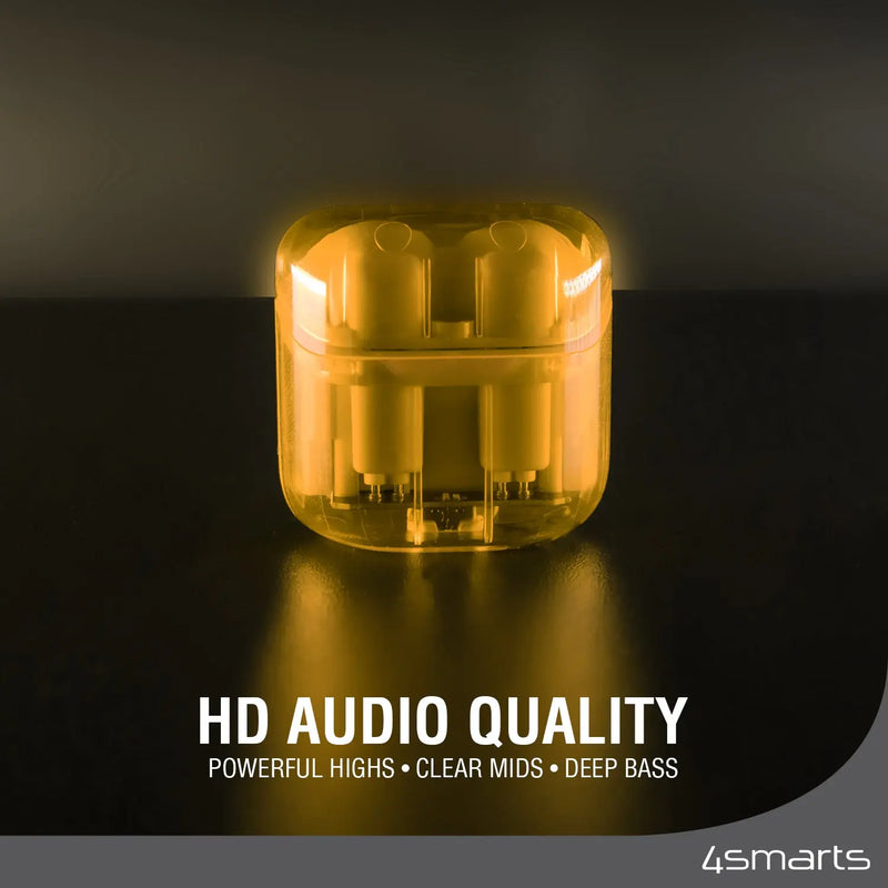 SkyBuds Lucid þráðlaus heyrnartól - Gul 4smarts