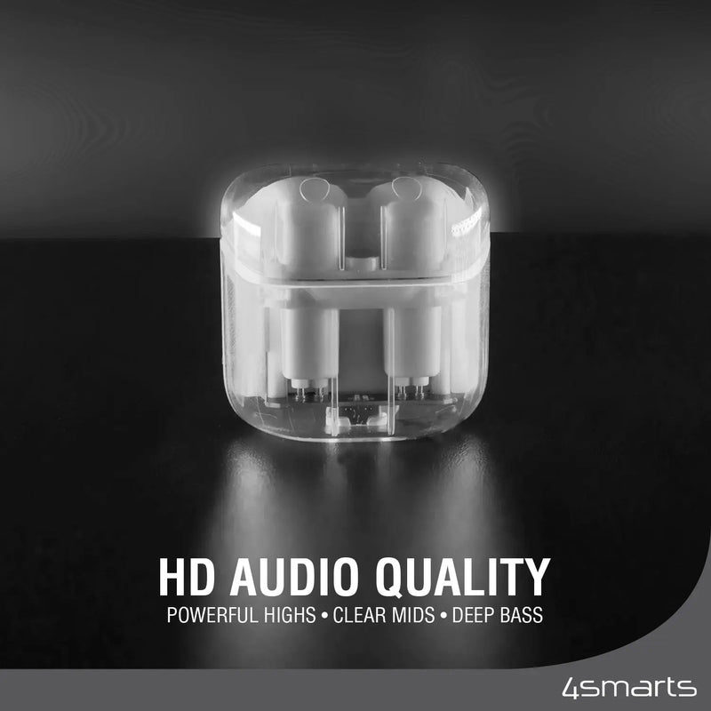 SkyBuds Lucid þráðlaus heyrnartól - Hvít 4smarts