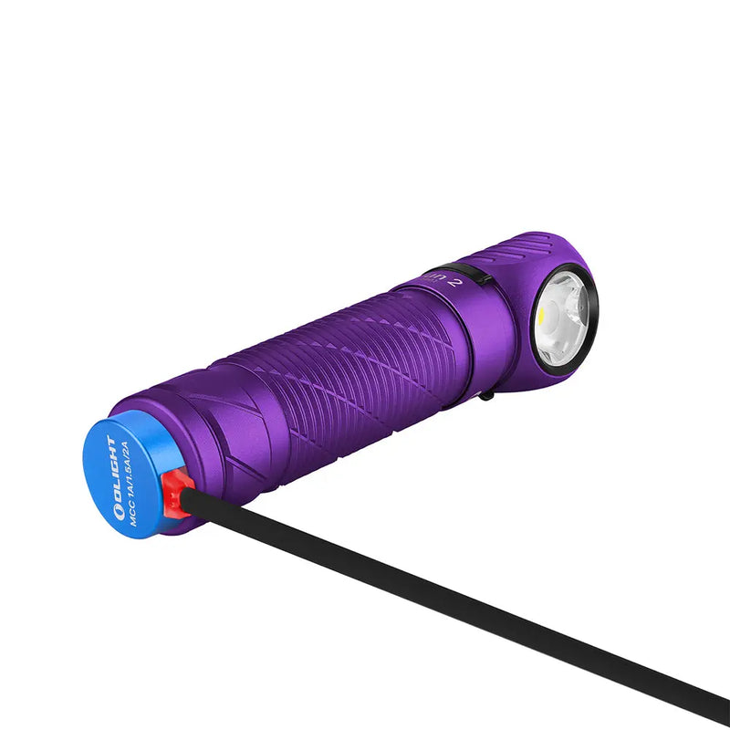 Perun 2 öflugt 2.500lm höfuðljós / fjölnotaljós - Fjólublátt Olight