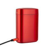 Baton 3 rautt Premium Edition vasaljós með hleðsluhulstri Olight