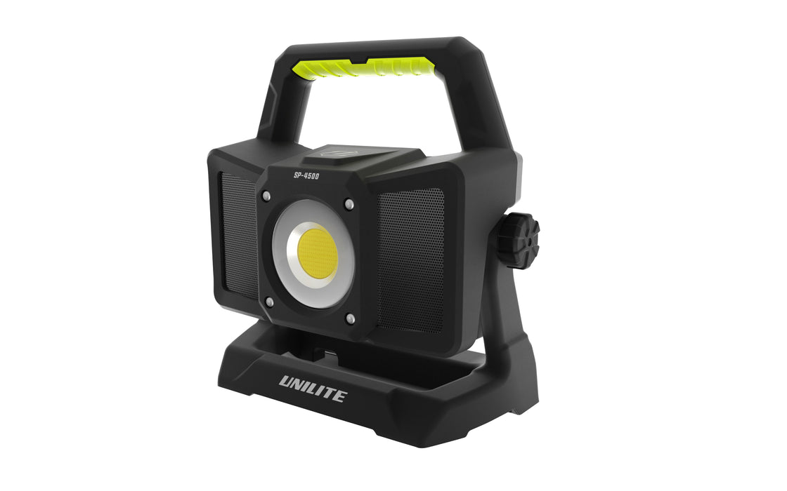 SP-4500 með bluetooth hátölurum 4.500 lm kastari