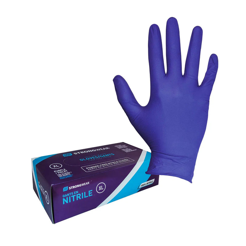 Nítríl einnota hanskar Strongwear