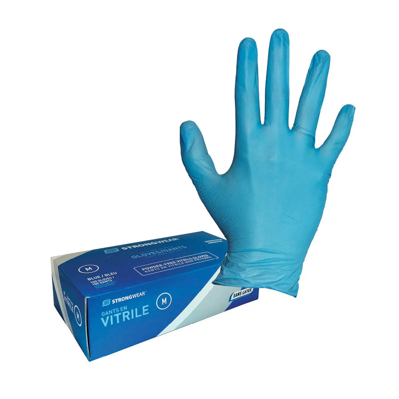 Vítríl einnota hanskar Strongwear