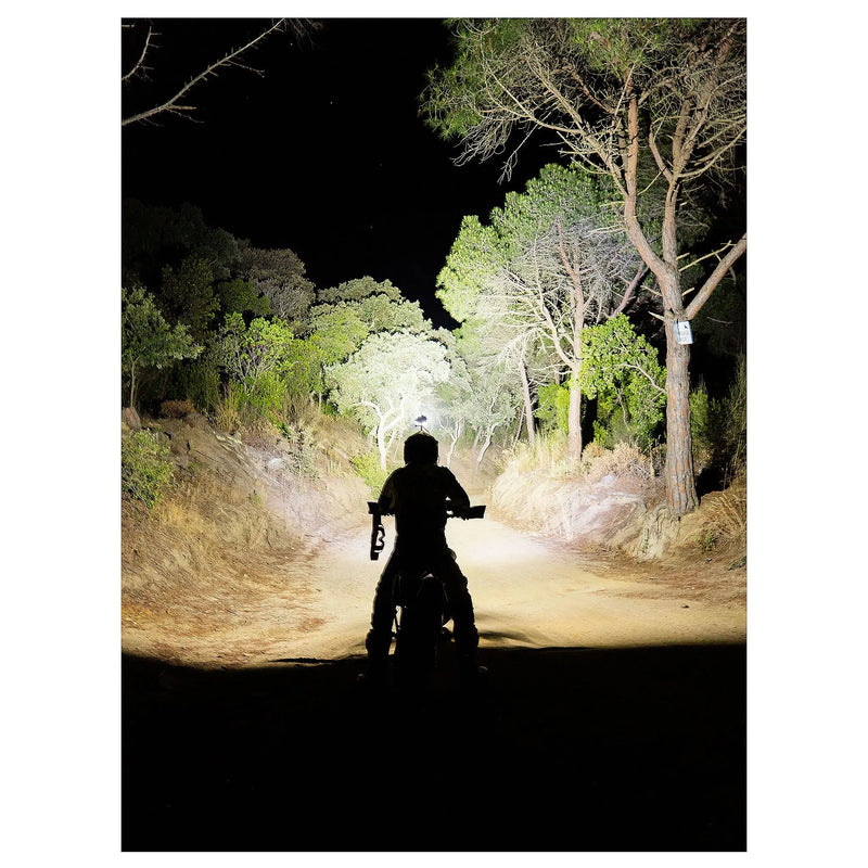 Leader DX 5.000 lm hjálmaljósasett Lumonite